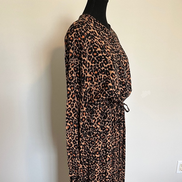 Maxi Dress in Animal Print Fabric Size L - Picture 3 of 7